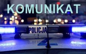 - komunikat policji