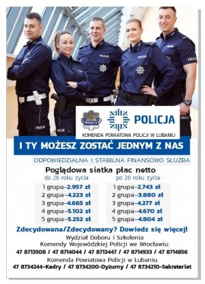 wstąp w szeregi lubańskiej policji