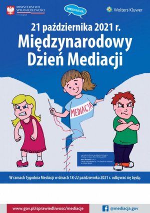 MIĘDZYNARODOWY DZIEŃ I TYDZIEŃ MEDIACJI 2021