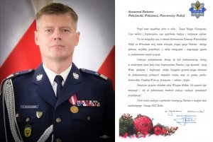 ŚWIĄTECZNE ŻYCZENIA KOMENDANTA WOJEWÓDZKIEGO POLICJI WE WROCŁAWIU