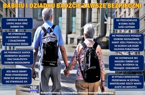 DZIEŃ BABCI I DZIEŃ DZIADKA – WSPÓLNIE ZADBAJMY O ICH BEZPIECZEŃSTWO!