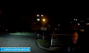 APEL LUBAŃSKIEJ POLICJI O POMOC W USTALENIU SPRAWCY ZNISZCZENIA MIENIA