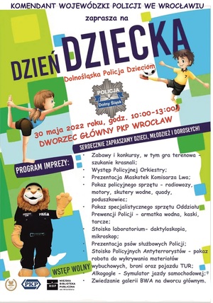 DZIEŃ DZIECKA Z DOLNOŚLĄSKĄ POLICJĄ