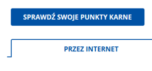 Sprawdź swoje punkty karne