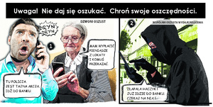 UWAŻAJMY NA OSZUSTÓW