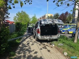 uszkodzony pojazd