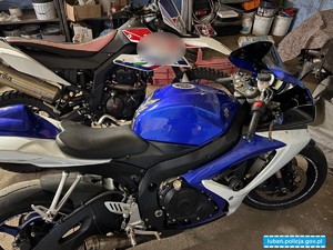 dwa motocykle ujawnione w trakcie przeszukania