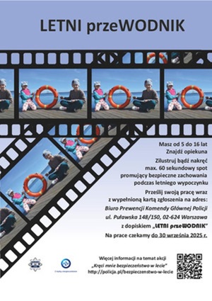 Konkurs plastyczno - filmowy pn. "LETNI przeWODNIK"