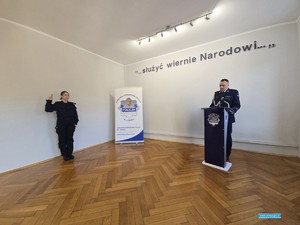 NOWY FUNKCJONARIUSZ W SZEREGACH LUBAŃSKIEJ POLICJI