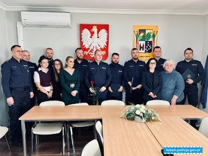 WYRÓŻNIENIA DLA LUBAŃSKICH DZIELNICOWYCH PRZEZ WÓJT GMINY LUBAŃ