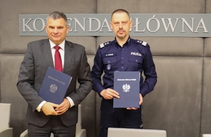 Podpisanie porozumienia między Prokuratorem Krajowym i Komendantem Głównym Policji
