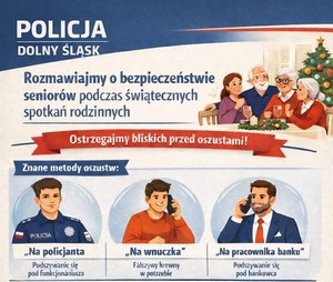 Rozmawiajmy o bezpieczeństwie seniorów podczas świątecznych spotkań rodzinnych