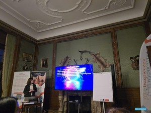 kolejni prelegenci w trakcie spotkania