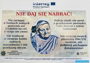 plakat nie daj się oszukać