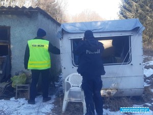 wspólny patrol policji i straży miejskiej