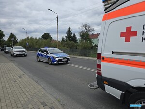 Peleton pokoju przejechał przez powiat lubański. Policjanci czuwali nad bezpieczeństwem European Peace Ride 2026