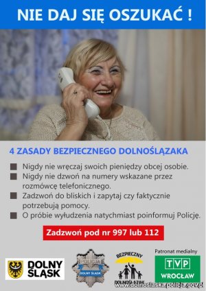 -Plakat bezpieczny Dolnoślązak