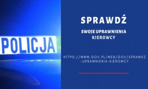 sprawdź uprawnienia kierowcy