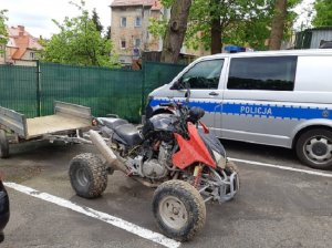 Quad zatrzymany po pościgu